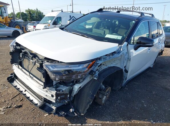 2T3E6RFVXRW073848 2024 TOYOTA RAV4 HYBRID White Դիմացի տեսք
