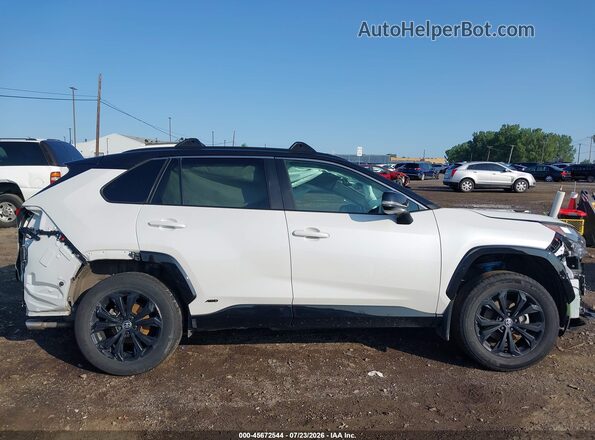 2T3E6RFVXRW073848 2024 TOYOTA RAV4 HYBRID White Սալոնի 360 աստիճան տեսք