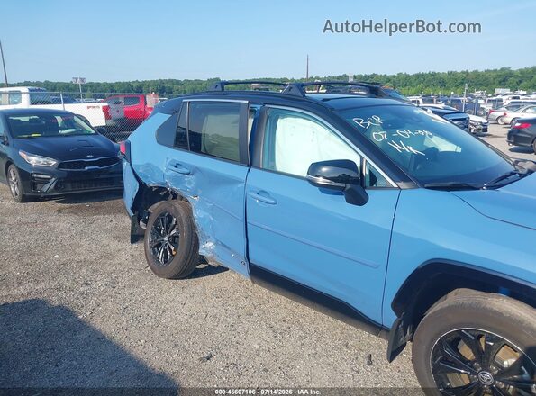 2T3E6RFVXRW081819 2024 TOYOTA RAV4 HYBRID Blue Դիմացի տեսք