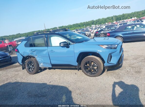 2T3E6RFVXRW081819 2024 TOYOTA RAV4 HYBRID Blue Սալոնի հետևի տեսք