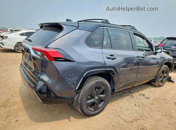 2T3EWRFV0LW070562 2020 TOYOTA RAV4 Gray Trasero derecho
