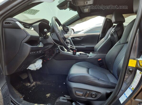2T3EWRFV0LW070562 2020 TOYOTA RAV4 Gray Vista interior delantera