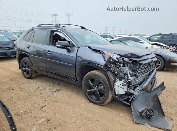 2T3EWRFV0LW070562 2020 TOYOTA RAV4 Gray Delantero derecho