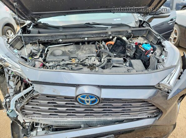 2T3EWRFV0LW070562 2020 TOYOTA RAV4 Gray Vista del compartimento del motor