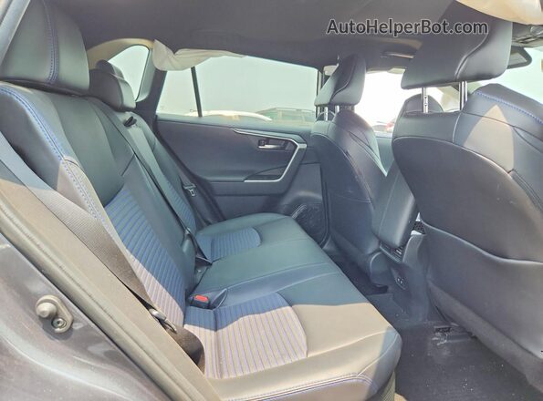 2T3EWRFV0LW070562 2020 TOYOTA RAV4 Gray Vista interior trasera