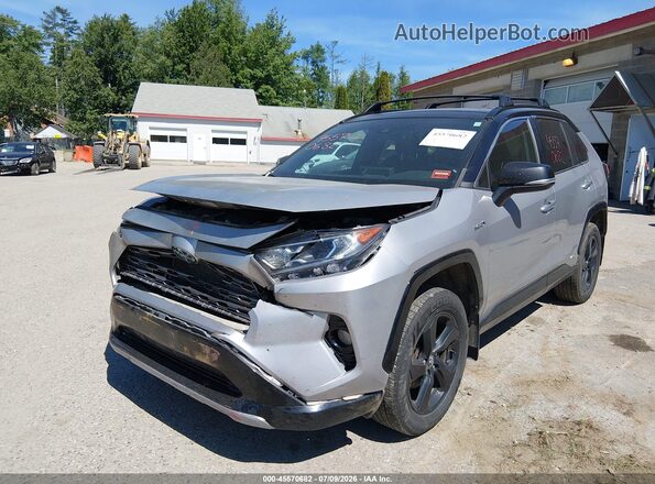 2T3EWRFV3KW028126 2019 TOYOTA RAV4 HYBRID Silver Vista frontal