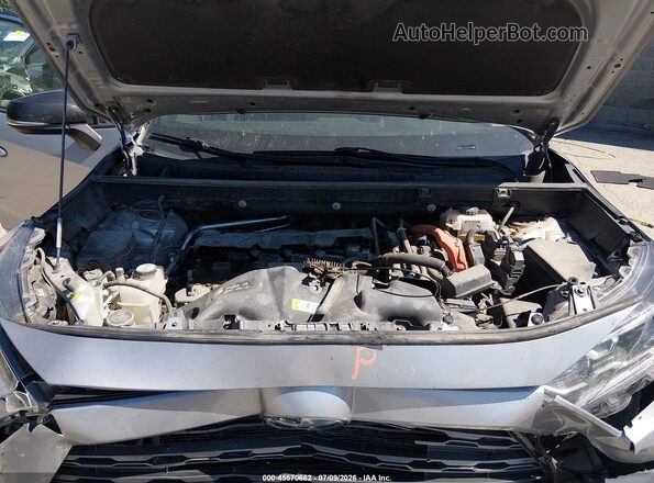 2T3EWRFV3KW028126 2019 TOYOTA RAV4 HYBRID Silver Vista trasera