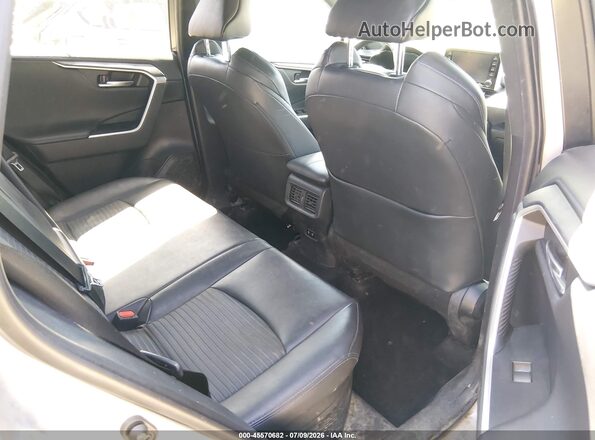 2T3EWRFV3KW028126 2019 TOYOTA RAV4 HYBRID Silver Vista de la etiqueta del VIN