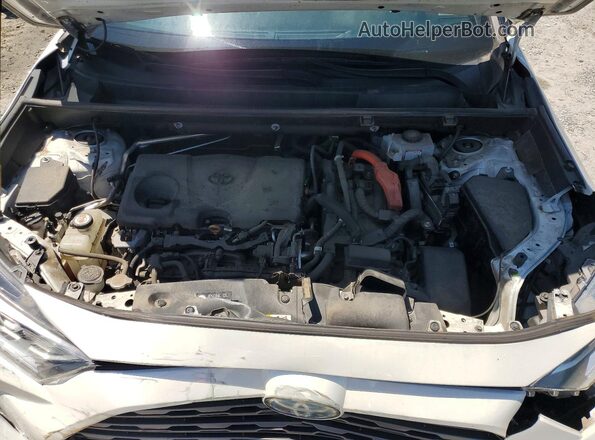 2T3EWRFV3LW059524 2020 TOYOTA RAV4 White Engine compartment view