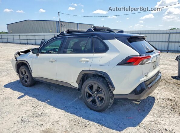 2T3EWRFV3LW059524 2020 TOYOTA RAV4 White Rear left