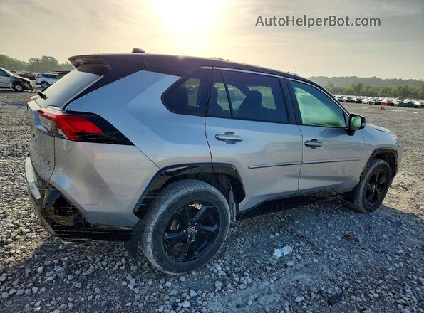 2T3EWRFV6KW019453 2019 TOYOTA RAV4 Silver Հետևի աջ