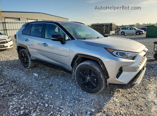 2T3EWRFV6KW019453 2019 TOYOTA RAV4 Silver Առջևի աջ