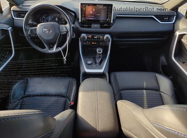 2T3EWRFV6KW019453 2019 TOYOTA RAV4 Silver Առջևի վահանակի տեսք
