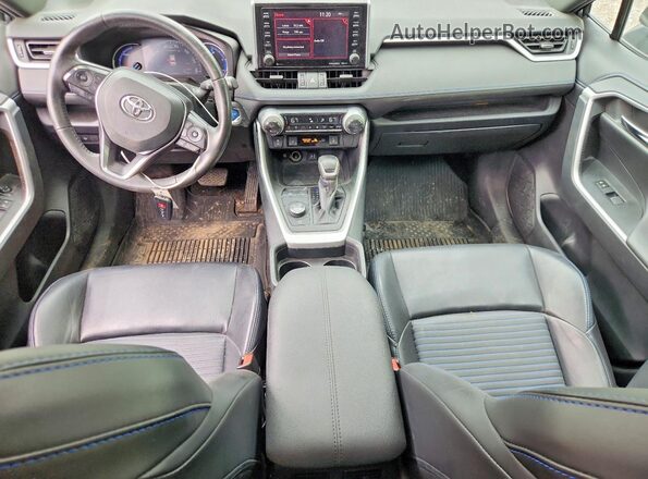 2T3EWRFV6KW032610 2019 TOYOTA RAV4 Gray Dashboard view