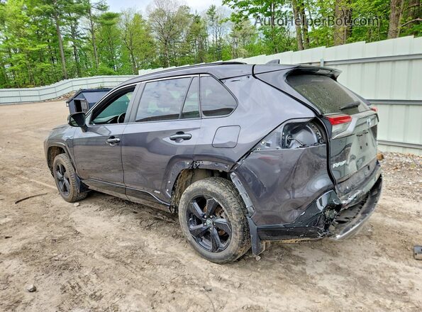 2T3EWRFV6KW032610 2019 TOYOTA RAV4 Gray Rear left