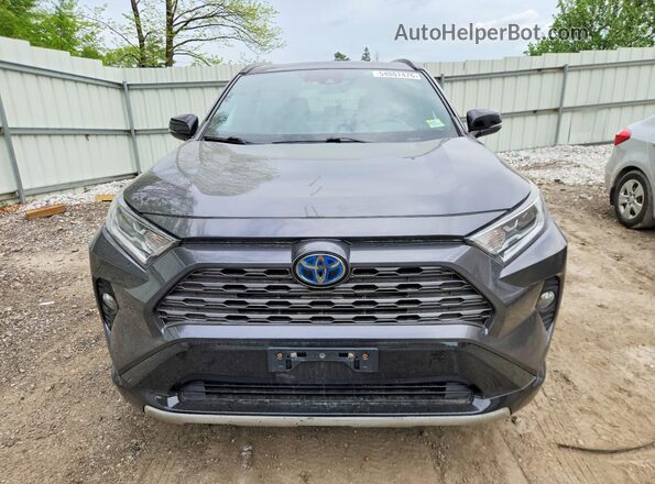 2T3EWRFV6KW032610 2019 TOYOTA RAV4 Gray Front view