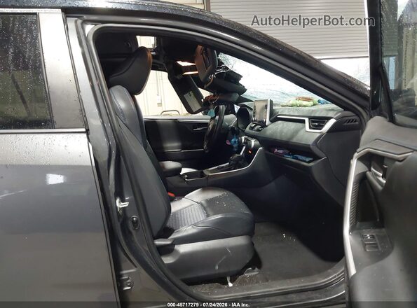 2T3EWRFV7LW072664 2020 TOYOTA RAV4 HYBRID Gray Front interior view