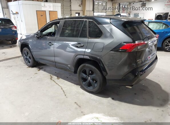 2T3EWRFV7LW072664 2020 TOYOTA RAV4 HYBRID Gray Rear left