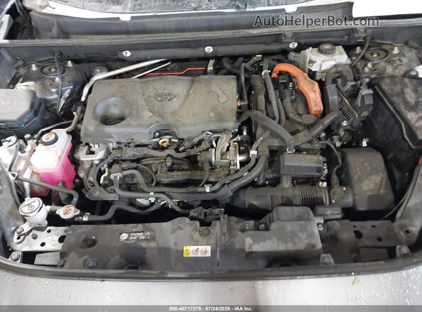 2T3EWRFV7LW072664 2020 TOYOTA RAV4 HYBRID Gray Rear view