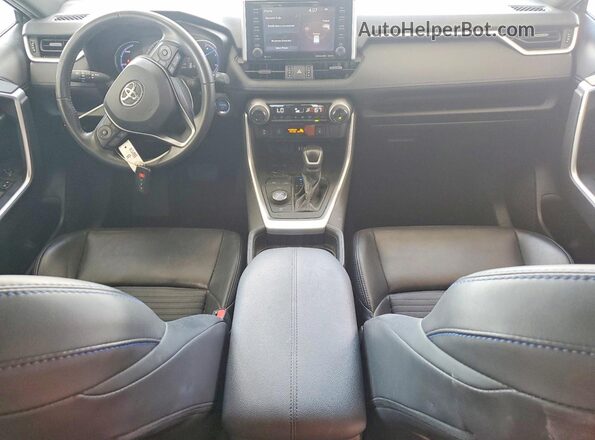 2T3EWRFV9KW005692 2019 TOYOTA RAV4 White Dashboard view