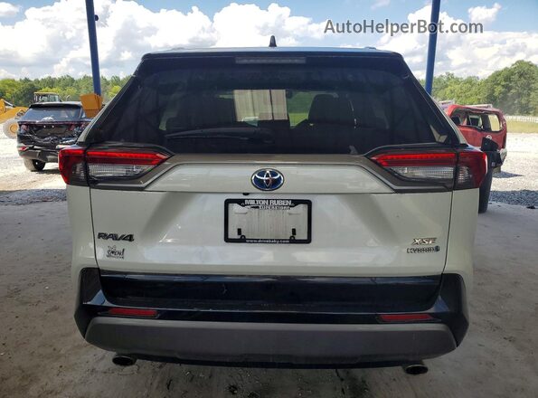 2T3EWRFV9KW005692 2019 TOYOTA RAV4 White Rear view