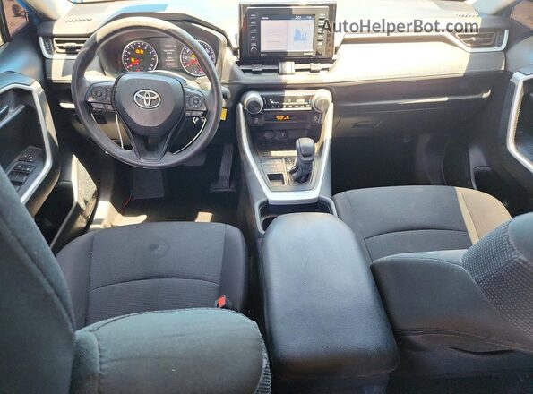 2T3F1RFV0LC114614 2020 TOYOTA RAV4 Blue Widok deski rozdzielczej
