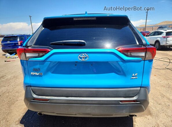 2T3F1RFV0LC114614 2020 TOYOTA RAV4 Blue Widok z tyłu