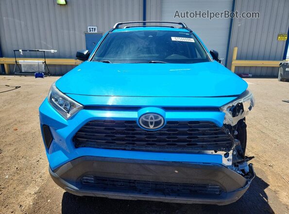 2T3F1RFV0LC114614 2020 TOYOTA RAV4 Blue Widok z przodu