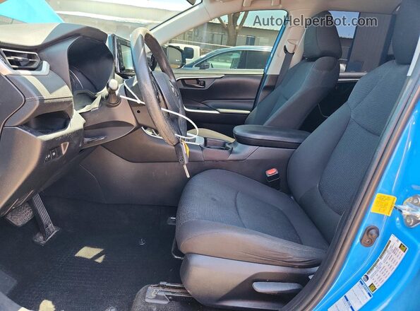 2T3F1RFV0LC114614 2020 TOYOTA RAV4 Blue Widok wnętrza z przodu