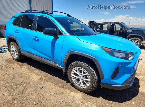 2T3F1RFV0LC114614 2020 TOYOTA RAV4 Blue Przód prawy