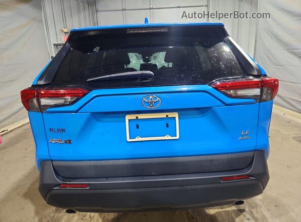 2T3F1RFV0LW086893 2020 TOYOTA RAV4 Blue Widok z tyłu