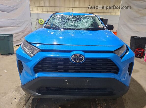 2T3F1RFV0LW086893 2020 TOYOTA RAV4 Blue Widok z przodu