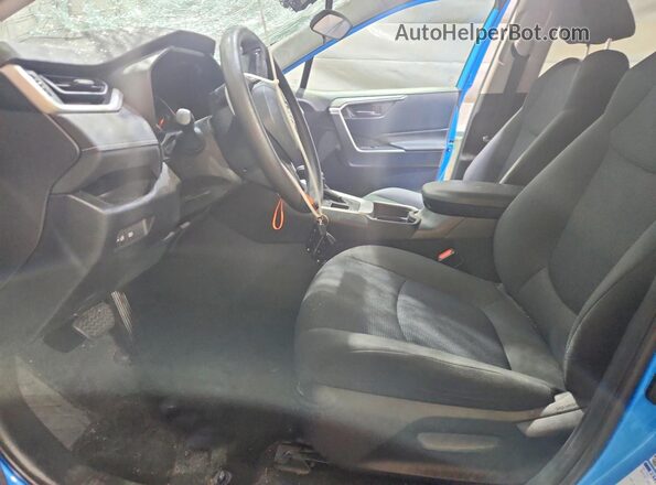 2T3F1RFV0LW086893 2020 TOYOTA RAV4 Blue Widok wnętrza z przodu