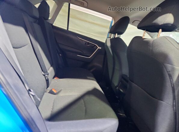 2T3F1RFV0LW086893 2020 TOYOTA RAV4 Blue Widok wnętrza z tyłu