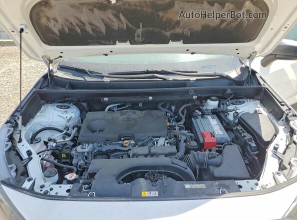 2T3F1RFV0LW087543 2020 TOYOTA RAV4 White ძრავის განყოფილების ხედი