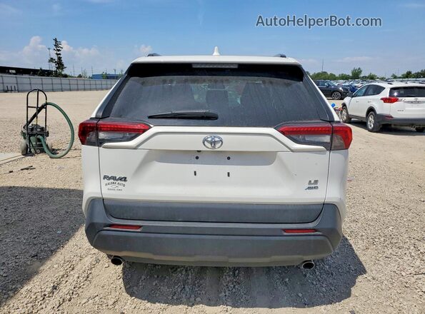 2T3F1RFV0LW087543 2020 TOYOTA RAV4 White უკანა ხედი