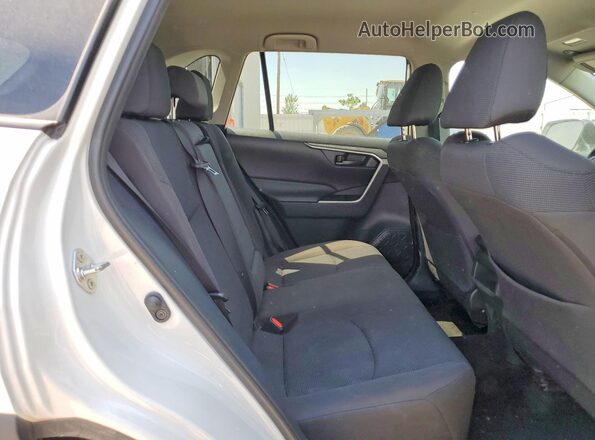 2T3F1RFV0LW087543 2020 TOYOTA RAV4 White უკანა სალონის ხედი