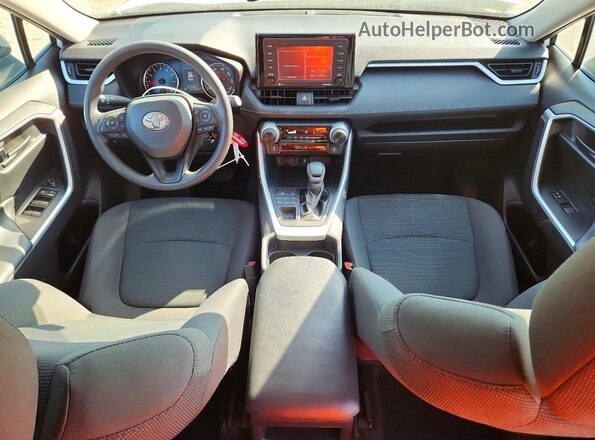 2T3F1RFV0LW103966 2020 TOYOTA RAV4 White წინა პანელის ხედი