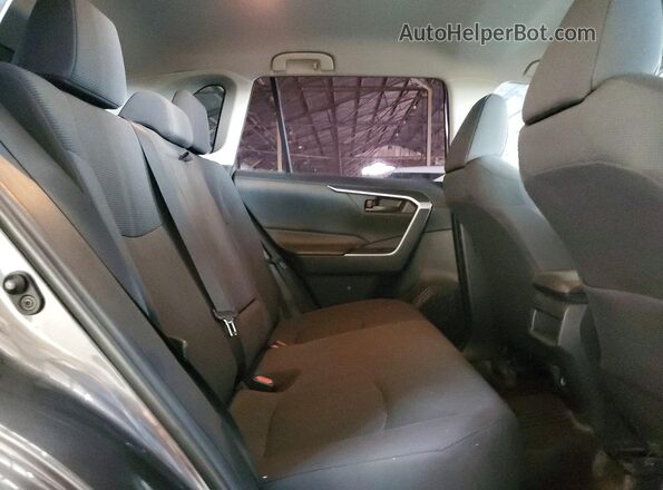 2T3F1RFV0MC172689 2021 TOYOTA RAV4 Gray უკანა სავარძლების ხედი