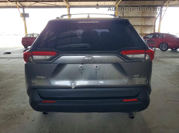 2T3F1RFV0MC172689 2021 TOYOTA RAV4 Gray უკანა ხედი