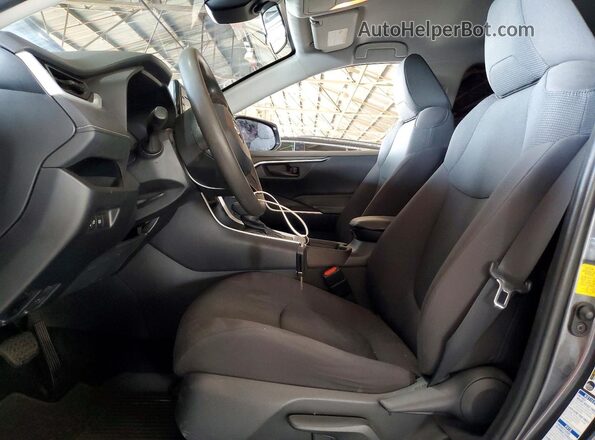 2T3F1RFV0MC172689 2021 TOYOTA RAV4 Gray წინა სალონის ხედი