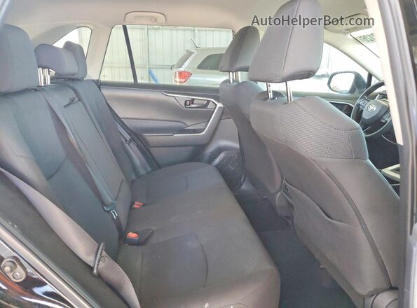 2T3F1RFV0NC286810 2022 TOYOTA RAV4 Black უკანა სალონის ხედი