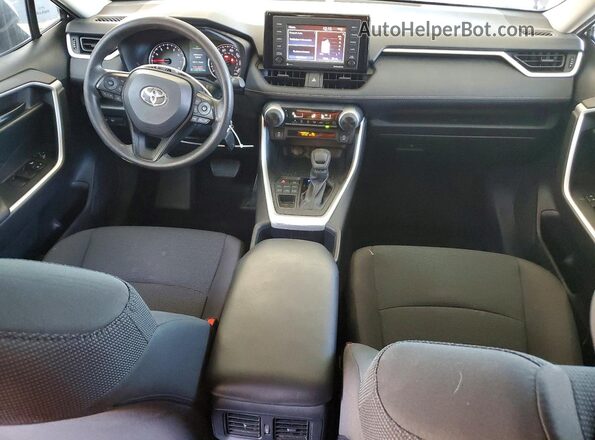 2T3F1RFV0NC286810 2022 TOYOTA RAV4 Black წინა პანელის ხედი