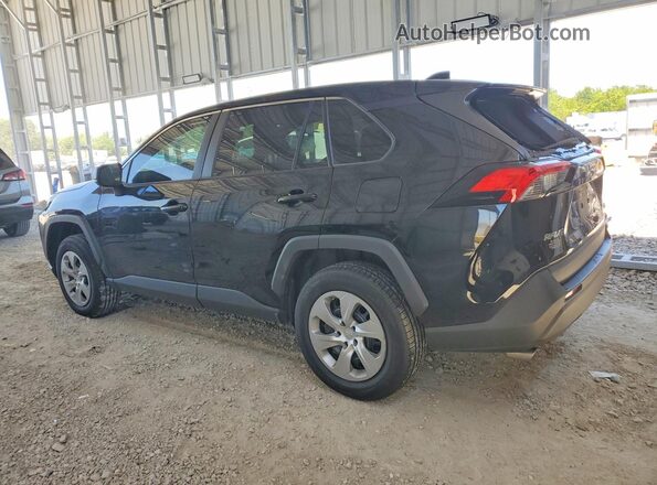 2T3F1RFV0NC286810 2022 TOYOTA RAV4 Black უკანა მარცხენა