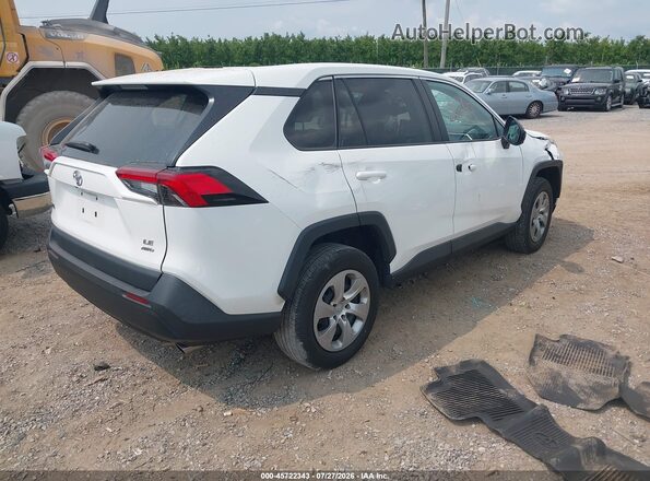 2T3F1RFV0NW268614 2022 TOYOTA RAV4 White Задня права чверть