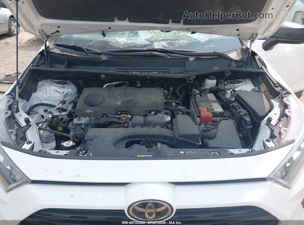2T3F1RFV0NW268614 2022 TOYOTA RAV4 White Вид ззаду