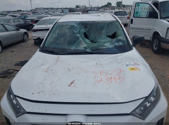 2T3F1RFV0NW268614 2022 TOYOTA RAV4 White Вид спереду
