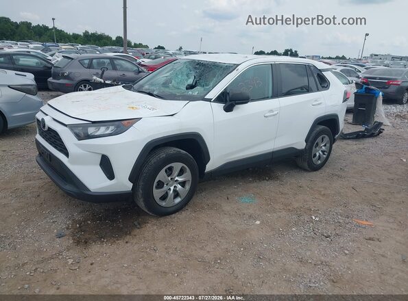 2T3F1RFV0NW268614 2022 TOYOTA RAV4 White Передня ліва чверть