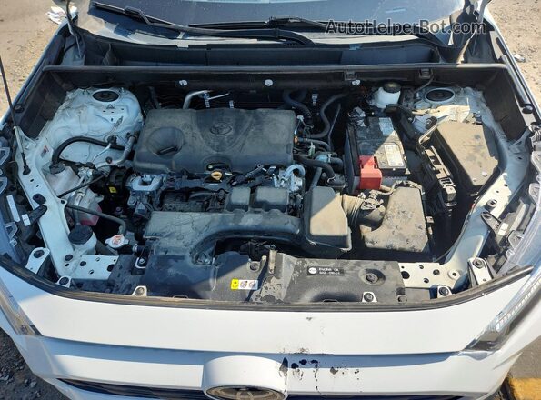2T3F1RFV0PC337127 2023 TOYOTA RAV4 White ძრავის განყოფილების ხედი