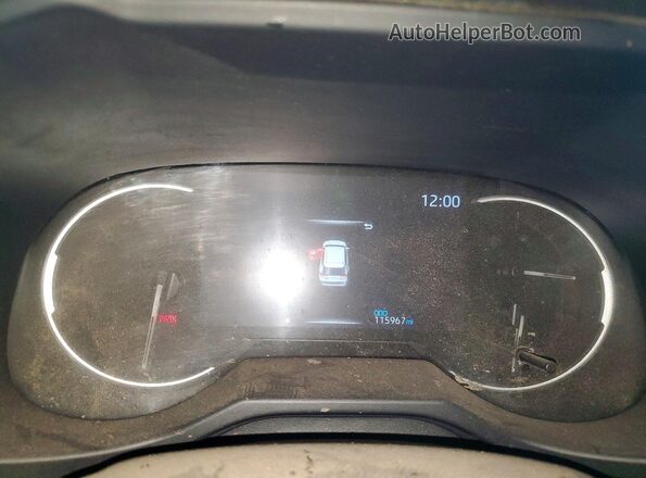 2T3F1RFV0PC359984 2023 TOYOTA RAV4 White Widok zestawu wskaźników
